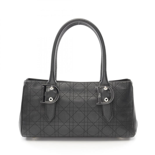Dior Cannage Leather Handbag Black