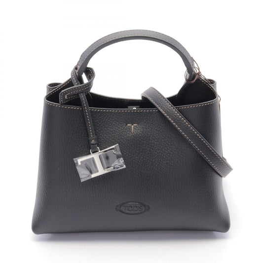 Tod's Leather Handbag Black XBWAPAEL000QRIB999