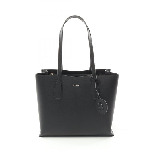 Furla Leather Classic Tote Bag Black