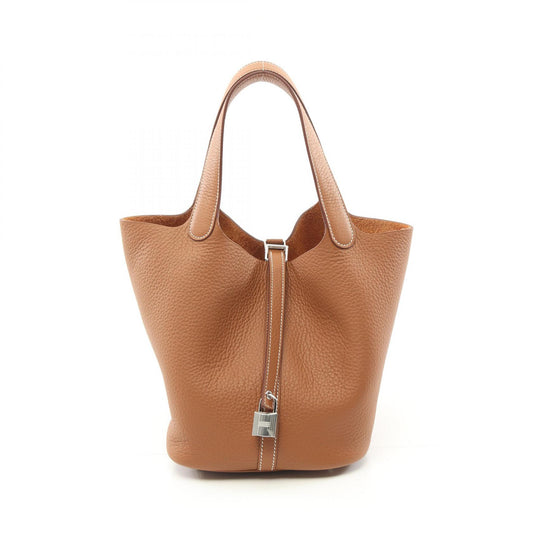 Hermes Picotin Lock MM Handbag Brown