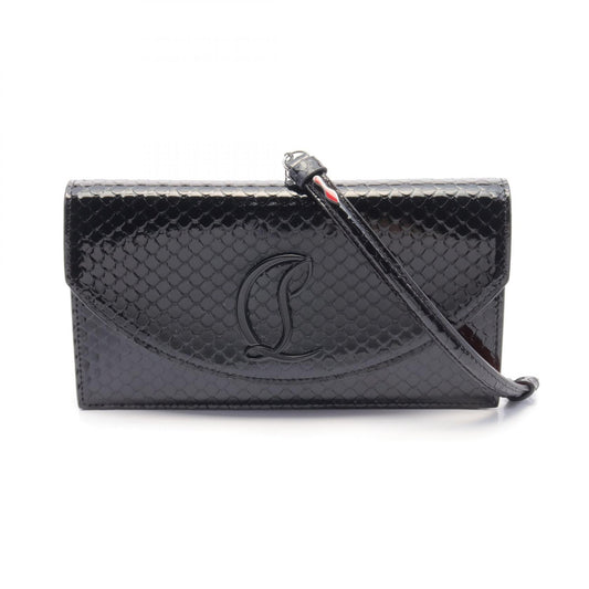 Christian Louboutin Patent Leather LOUBI54 Shoulder Bag