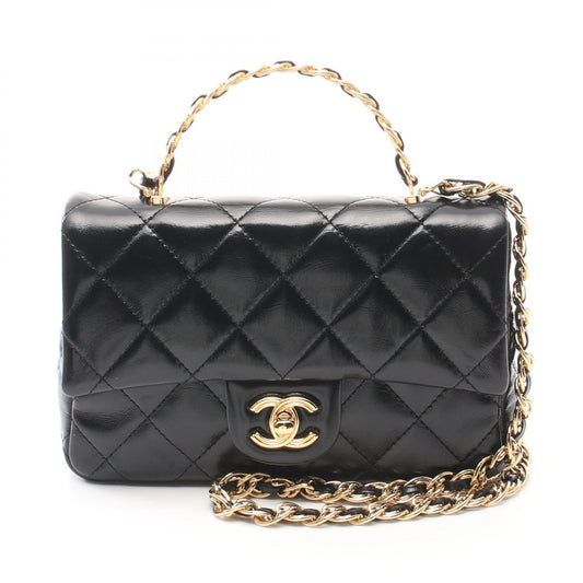 Chanel Matelasse Leather Top Handle Shoulder Bag