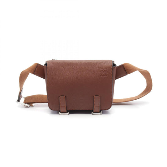 Loewe Leather Anagram Belt Bag Brown