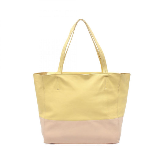 Celine Leather Horizontal Cabas Tote Bag