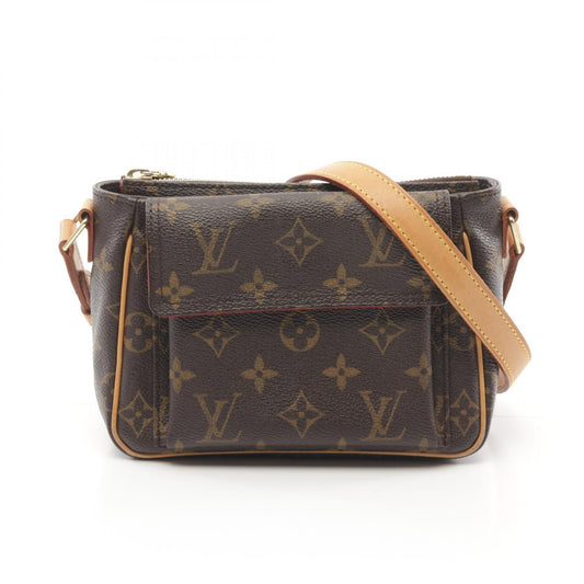 Louis Vuitton Vivacite PM Shoulder Bag Brown