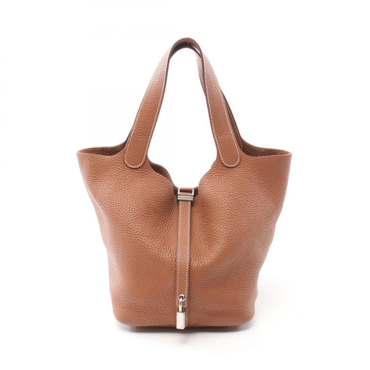 Hermes Picotin Lock MM Handbag Brown