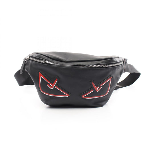 Fendi Monster Bugs Eye Leather Waist Bag