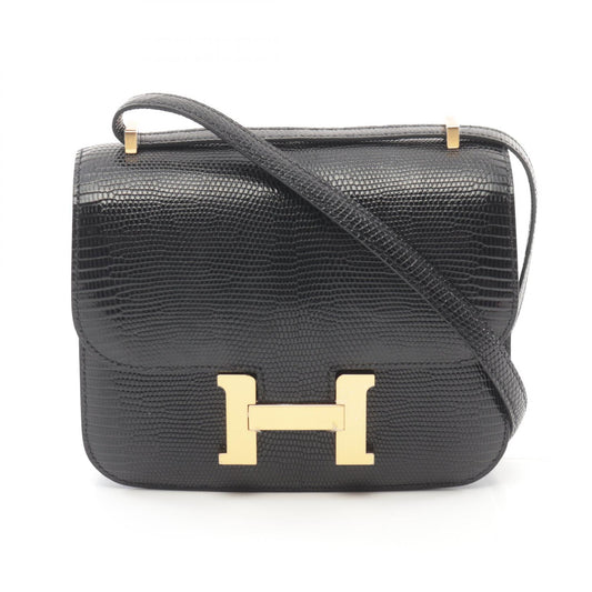 Hermes Constance 3 Mini Lizard Leather Shoulder Bag