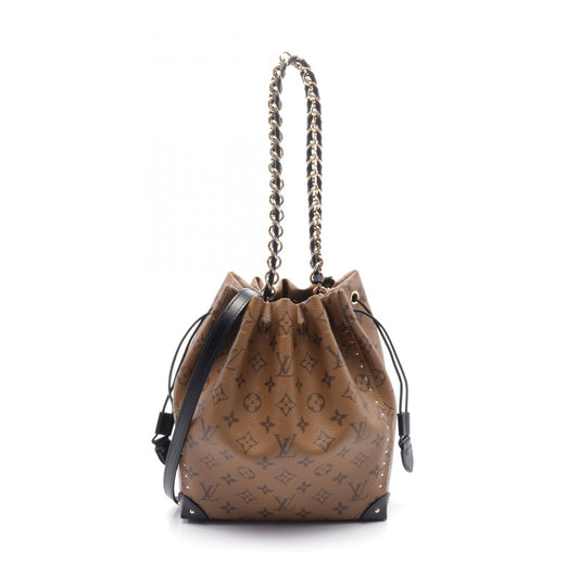 Louis Vuitton Noe Trunk Handbag PVC Leather