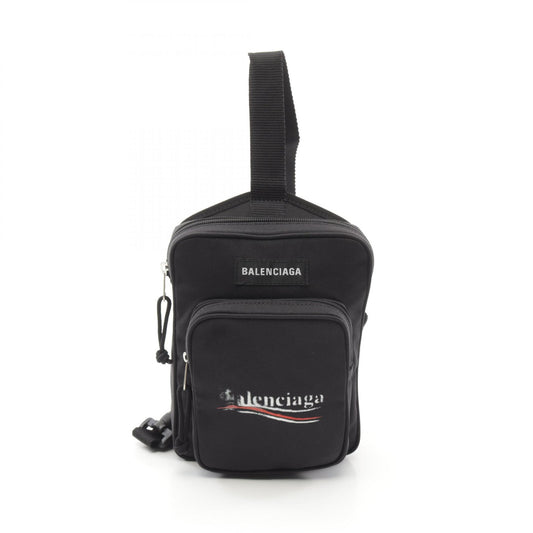 Balenciaga Explorer Nylon Waist Bag Black