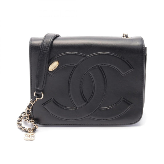 Chanel Leather Coco Mark Shoulder Bag AS0321