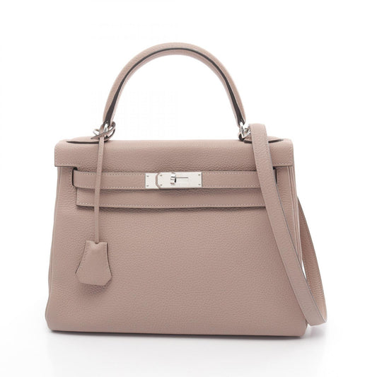 Hermes Kelly 28 Togo Handbag Pink