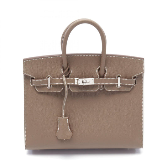 Hermes Birkin Sellier 25 Handbag Brown