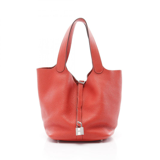 Hermes Picotin Lock MM Rouge Pivoine Handbag