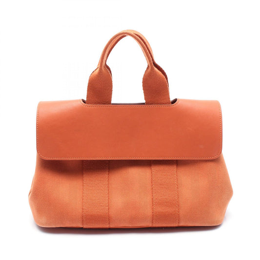 Hermes Valparaiso PM Leather Handbag Brown