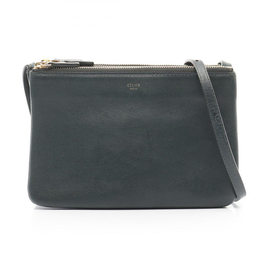 Celine Trio Small Leather Shoulder Bag