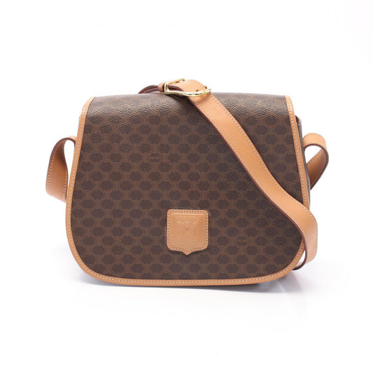 Celine Macadam Shoulder Bag PVC Leather