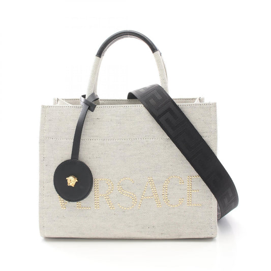 Versace Canvas Tote Bag 1014568