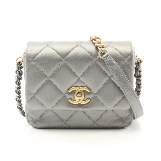Chanel Lambskin Matelasse Shoulder Bag AS2733