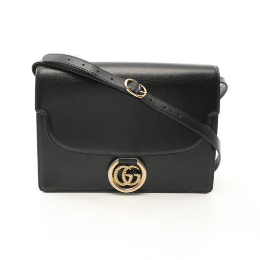 Gucci Leather GG Logo Shoulder Bag 589471