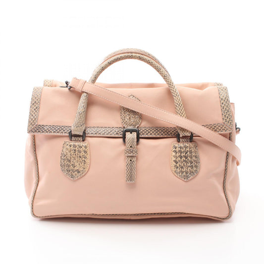 Bottega Veneta Leather Exotic Handbag