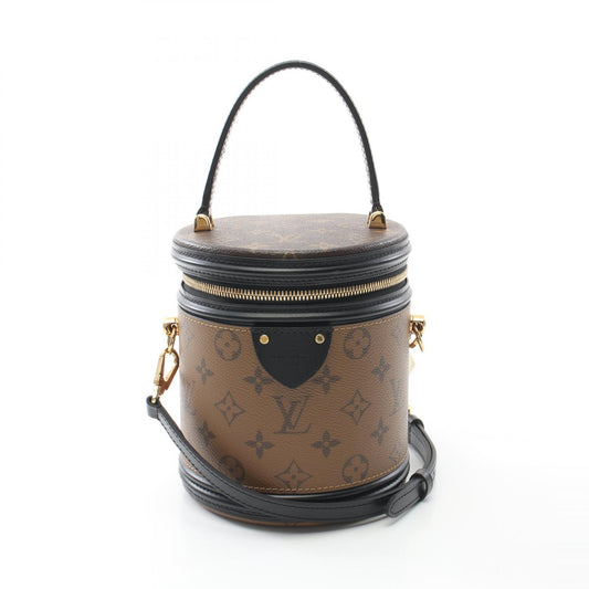 Louis Vuitton Monogram Reverse Canvas Leather Handbag M43986