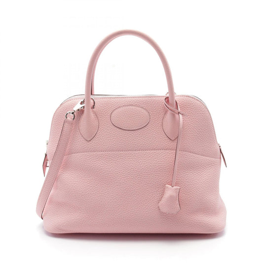 Hermes Bolide 31 Verso Handbag Pink