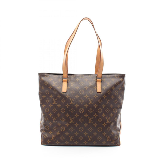 Louis Vuitton Cabas Mezzo Tote Bag Monogram Brown