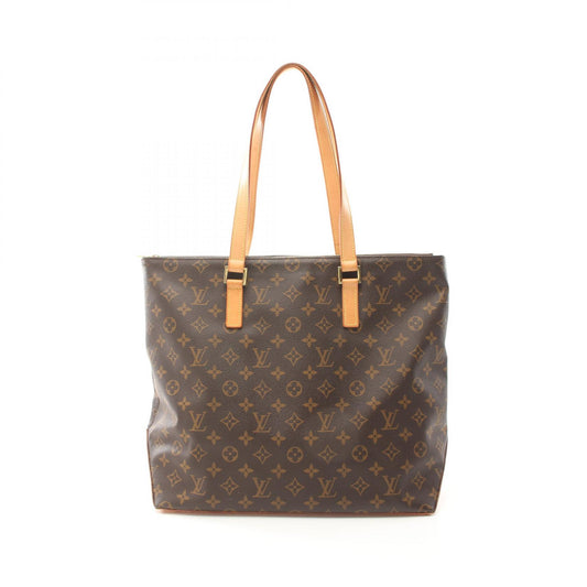 Louis Vuitton Cabas Mezzo Tote Bag Monogram Brown