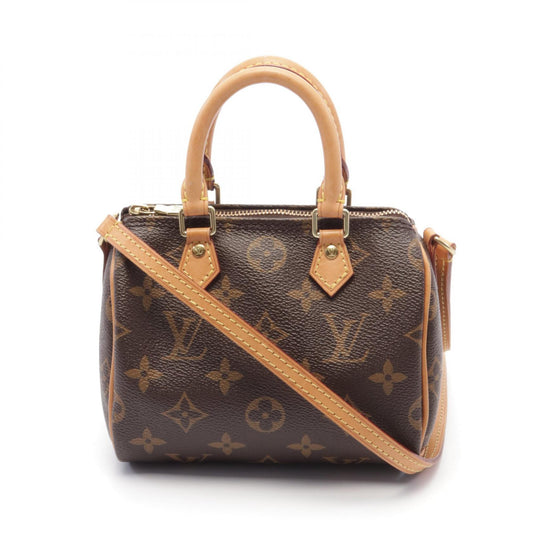 Louis Vuitton Monogram Nano Speedy Shoulder Bag