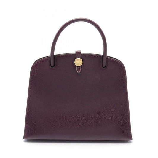 Hermes Dalvy MM Handbag Purple