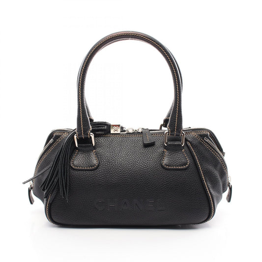 Chanel Leather Handbag Black