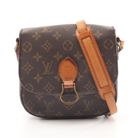 Louis Vuitton Monogram Canvas Leather Shoulder Bag