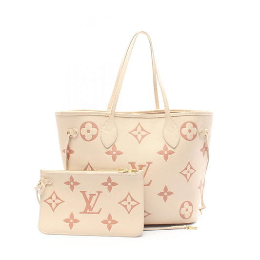 Louis Vuitton Neverfull MM Monogram Empreinte Leather Tote