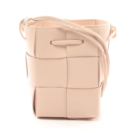Bottega Veneta Leather Mini Crossbody Bucket Bag