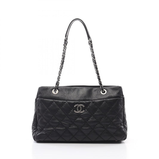 Chanel Wild Stitch Leather Tote Bag