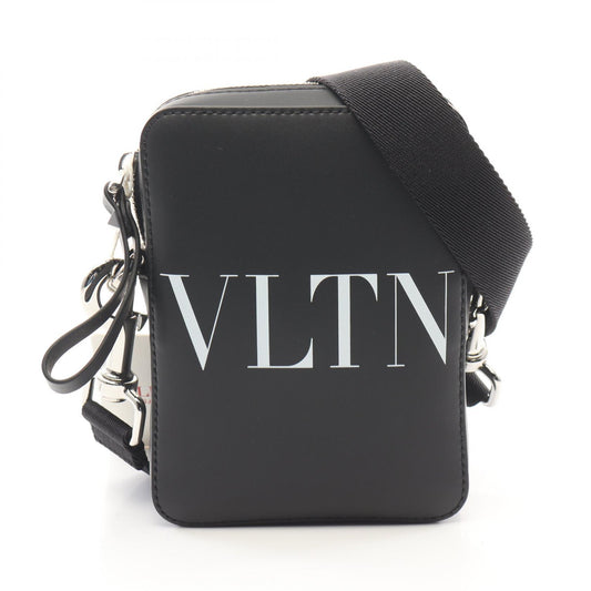 Valentino VLTN Logo Leather Shoulder Bag