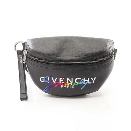 Givenchy Rainbow Logo Waist Bag Black