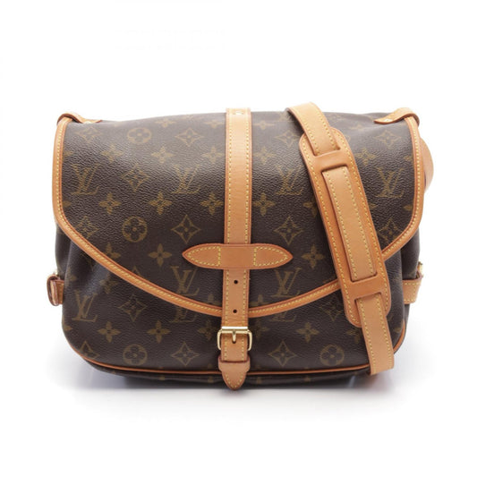 Louis Vuitton Monogram Saumur 30 Shoulder Bag M42256