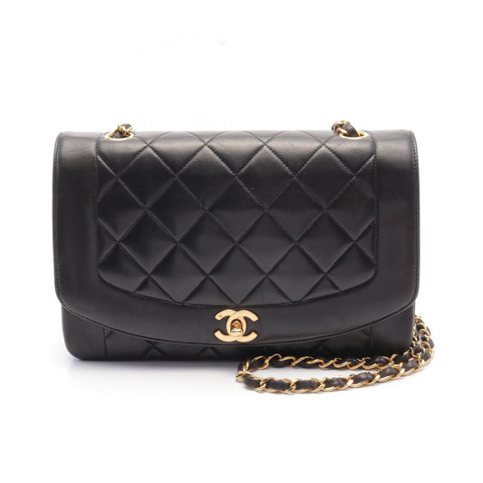 Chanel Diana Flap Lambskin Shoulder Bag A01165