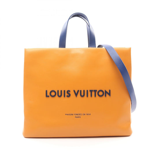 Louis Vuitton Leather Shopper Tote Bag M24457