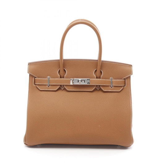 Hermes Birkin 30 Togo Leather Handbag