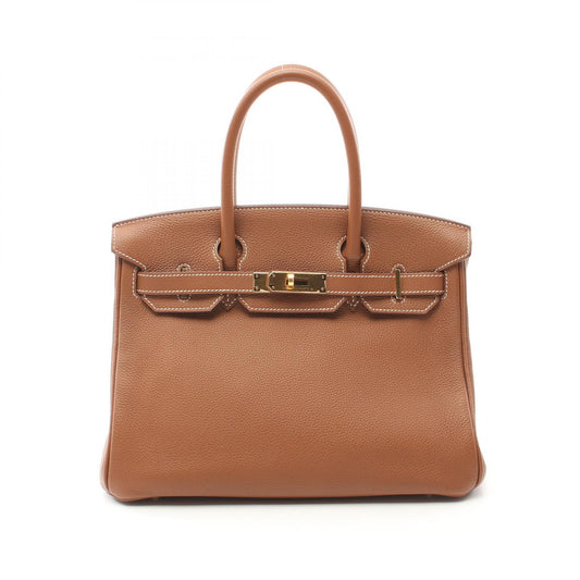 Hermes Birkin 30 Togo Handbag Brown