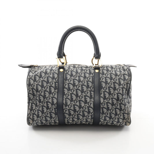 Dior Trotter Canvas Leather Tote Bag