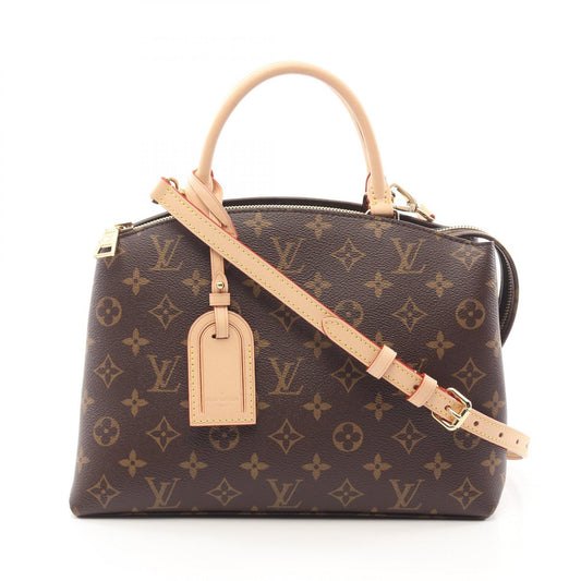 Louis Vuitton Monogram PVC Coated Canvas Leather Petit Palais PM Handbag M45900