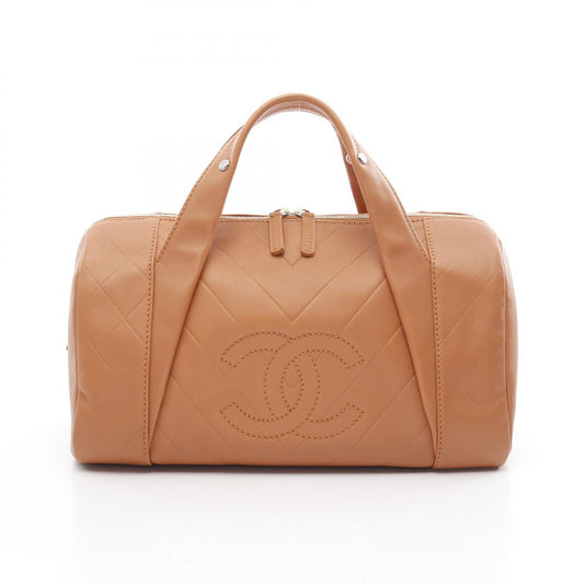 Chanel Chevron V-Stitch Leather Handbag A30899