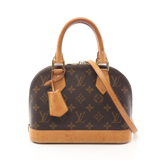 Louis Vuitton Alma BB Handbag Monogram Brown
