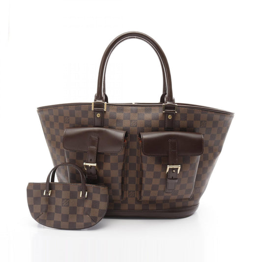 Louis Vuitton Damier Ebene Manosque GM Handbag N51120