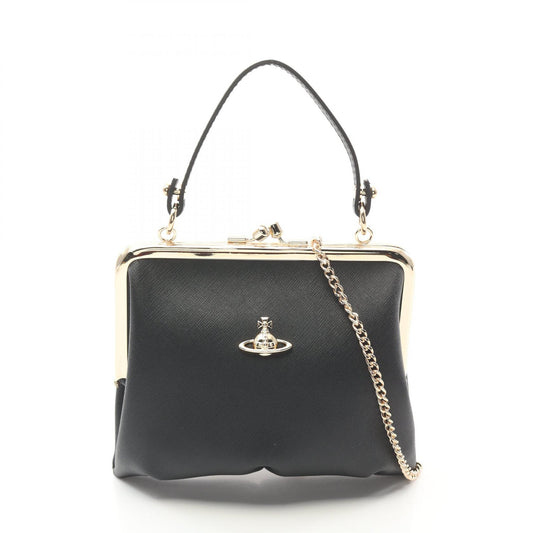 Vivienne Westwood Red Label Leather Handbag Black