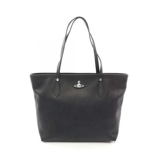 Vivienne Westwood Red Label Leather Tote Bag Black